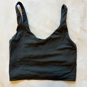 Aerie Charcoal Gray Bra Top